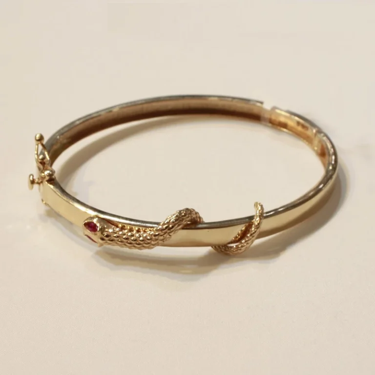 دستبند طلا 18 عیار دخترانه مدل K54482