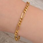 دستبند طلا 18 عیار دخترانه مدل K658oy