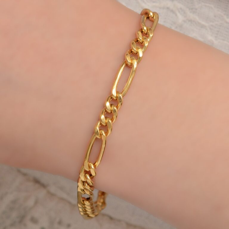 دستبند طلا 18 عیار دخترانه مدل K658oy