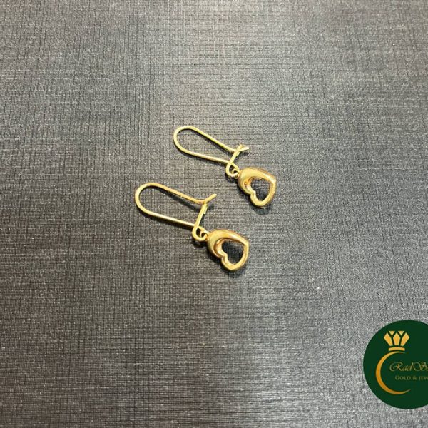 گوشواره قلب 1.79 گرم