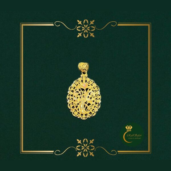 پلاک گل 4.06 گرم